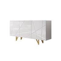 Meubella Dressoir Raymond - Wit - 160 cm - thumbnail