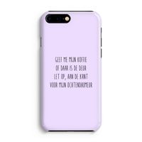 Ochtendhumeur: iPhone 8 Plus Volledig Geprint Hoesje