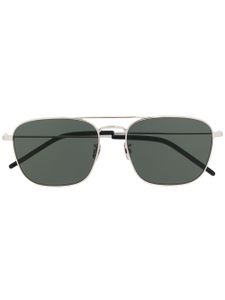 Saint Laurent Eyewear lunettes de soleil 309 à monture aviateur - Argent