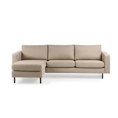 Haluta - Hoekbank Levi - 251x153x82 cm - Beige - Links Haluta - Hoekbank Levi - 251x153x82 cm - Beige - Links