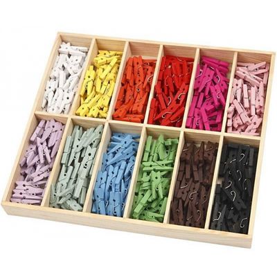 Mini wasknijpers 288 stuks