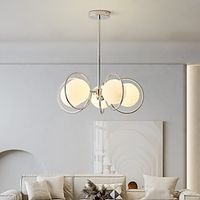 led hanglamp 3/5 licht glazen kroonluchter licht moderne gouden kroonluchters hanglamp armatuur vintage globe bal plafond inbouw armatuur 110-240v Lightinthebox