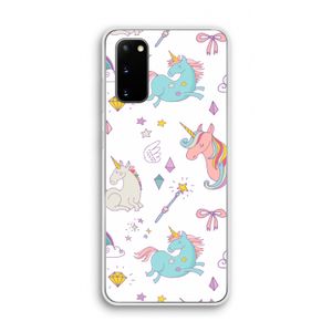 Fantasiewereld: Samsung Galaxy S20 Transparant Hoesje