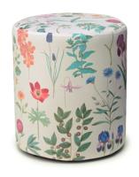 Essenza Marigold pouf Vanilla