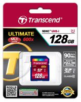 Transcend TS128GSDXC10U1 flashgeheugen 128 GB SDXC MLC Klasse 10 - thumbnail
