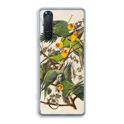 Carolinaparkiet: Sony Xperia 5 II Transparant Hoesje