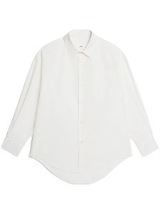 AMI Paris chemise à boutonnière - Blanc