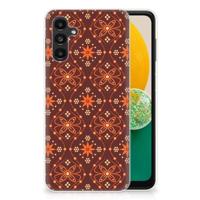 Samsung Galaxy A13 | A04s | TPU bumper | Batik Brown