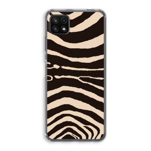 Arizona Zebra: Samsung Galaxy A22 5G Transparant Hoesje