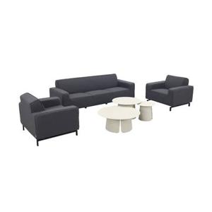 VDG Boavista|Velora stoel-bank loungeset - Sooty - 6-delig