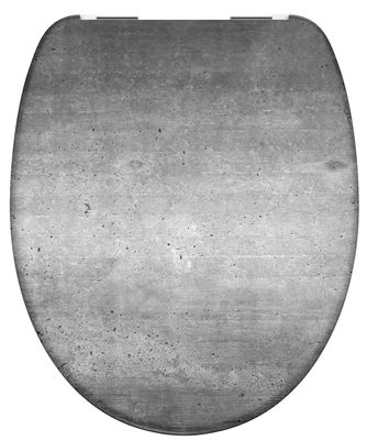 Schutte Duroplast WC-bril INDUSTRIAL GREY met soft-close
 82155