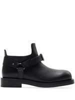 Burberry bottines en cuir - Noir