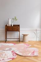 Ted Baker - Shaped Magnolia Light Pink 162302 - 150x150 cm Vloerkleed
