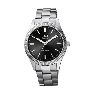 Q&Q S294J212Y Zwart (Ø 40 mm) Heren horloge
