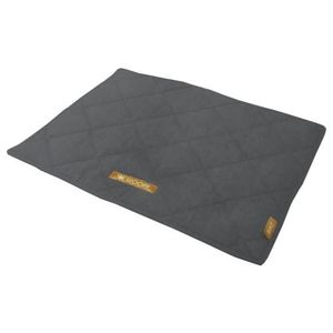 Wooff Bench Mat Quilt Velours Antraciet 60x90 cm