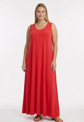 Yoek Jurk banana seam | Light Red | Maat 50/52