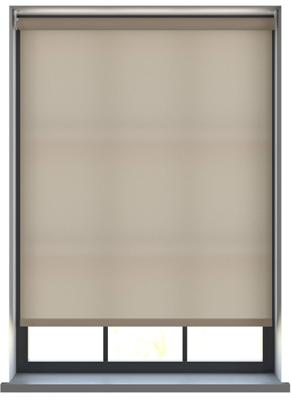 Elektrisch Rolgordijn - Splash donker beige