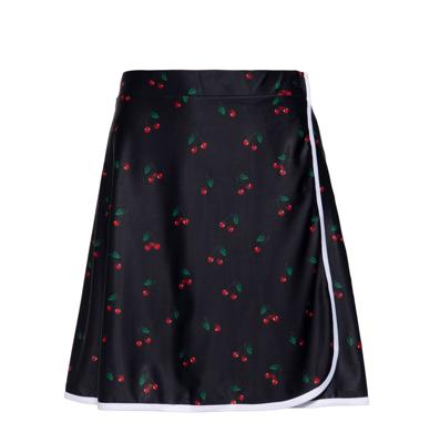 Queen Kerosin Cherry Swim Skirt-L