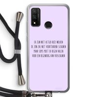Regenboog: Huawei P Smart (2020) Transparant Hoesje met koord Regenboog: Huawei P Smart (2020) Transparant Hoesje met koord
