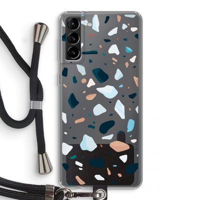 Terrazzo N°13: Samsung Galaxy S21 Plus Transparant Hoesje met koord
