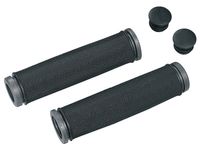 Ergotec Grip arco set handvatten 2x125mm zwart/grijs - thumbnail