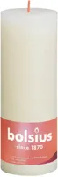 Bolsius stompkaars rustiek shine 6.8x19cm soft pearl Bolsius stompkaars rustiek shine 6.8x19cm soft pearl