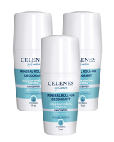 Celenes by Sweden Thermal Geurloze Minerale Roll-On Deodorant Multiverpakking