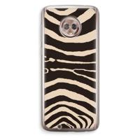 Arizona Zebra: Motorola Moto G6 Transparant Hoesje - thumbnail