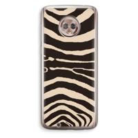 Arizona Zebra: Motorola Moto G6 Transparant Hoesje