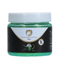 Excellent Horse Hi Gloss Glitter Hoof Polish Green 150 ml