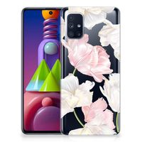 Samsung Galaxy M51 TPU Case Lovely Flowers - thumbnail