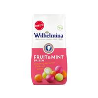 Wilhelmina fruit & mint ballen vegan zak (10x200gr)