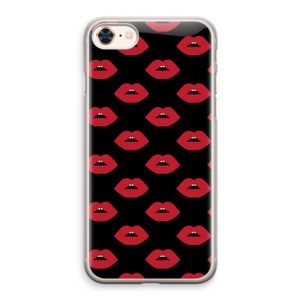 Lips: iPhone 8 Transparant Hoesje