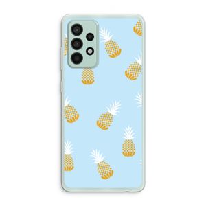 Ananasjes: Samsung Galaxy A52s 5G Transparant Hoesje