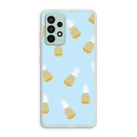 Ananasjes: Samsung Galaxy A52s 5G Transparant Hoesje Ananasjes: Samsung Galaxy A52s 5G Transparant Hoesje