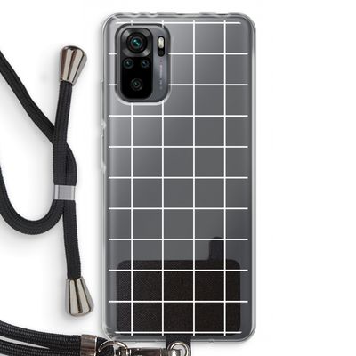 Rooster 2: Xiaomi Redmi Note 10 Pro Transparant Hoesje met koord