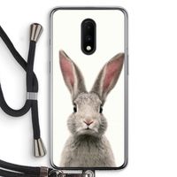 Daisy: OnePlus 7 Transparant Hoesje met koord