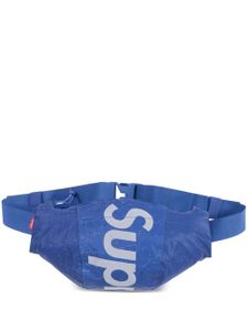 Supreme sac banane à effet moucheté - Bleu