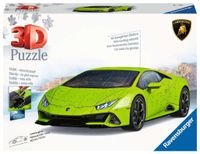 Ravensburger 3D-puzzel groene Lamborghini Huracán EVO - 108 stukjes