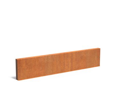 Cortenstaal muur 400x15x80cm.