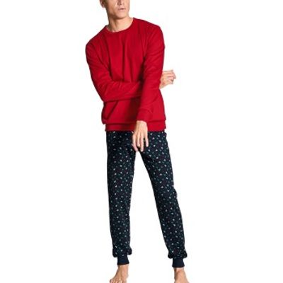 Calida Family and Friends Men Pyjama With Cuff * Actie *
