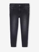 Slim fit jongensjeans Morphologik "waterless" heupomtrek MEDIUM zwart denim