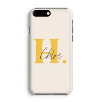 Amber Script: iPhone 8 Plus Volledig Geprint Hoesje