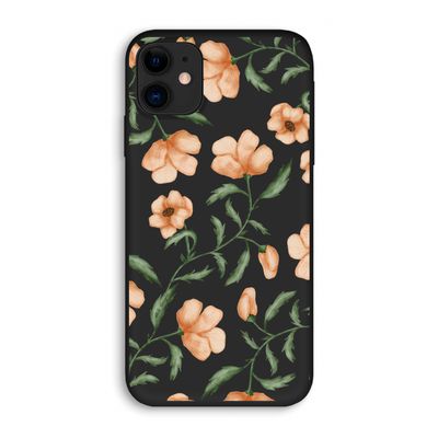 Peachy flowers: iPhone 11 Biologisch afbreekbaar hoesje