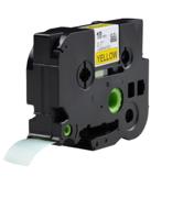 Huismerk Label Tape voor Brother TZe-641 | 18 mm x 8 m | Zwart op Geel - 1 stuk