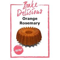 Bake Delicious - Orange Rosemary cakemix - 500 gram
