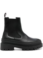 Tommy Jeans bottines chelsea en cuir - Noir - thumbnail