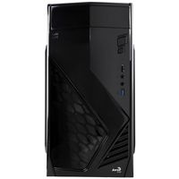 Aerocool CS102 computerbehuizing Midi Tower Zwart - thumbnail