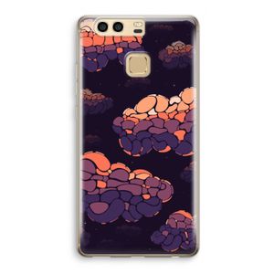 Patroon Wolken: Huawei P9 Transparant Hoesje
