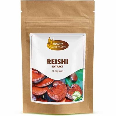 Reishi-extract | 60 capsules | Vitaminesperpost.nl
